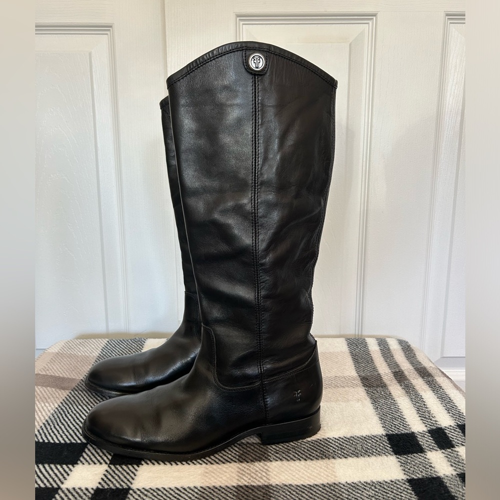 FRYE Melissa Button 2 Boots - Black